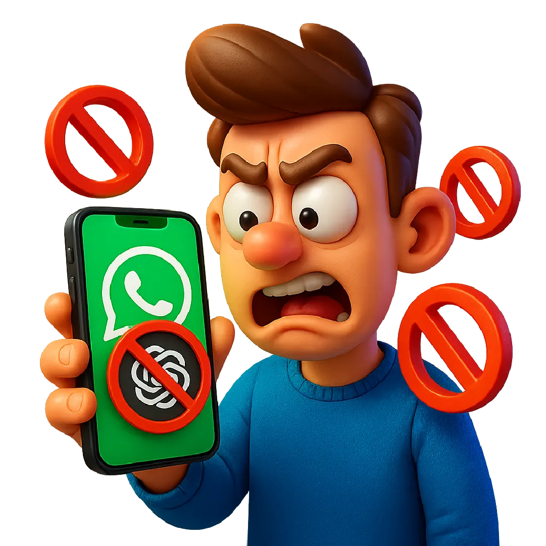 WhatsApp Business prohíbe ChatGPT: la purga de chatbots generalistas en su API