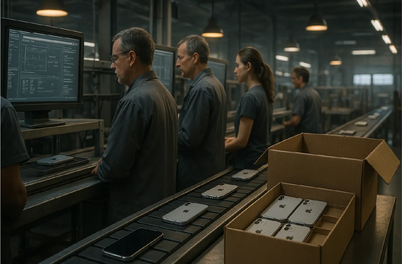 Proveedores de iPhone recortan la producción por la baja demanda del mercado