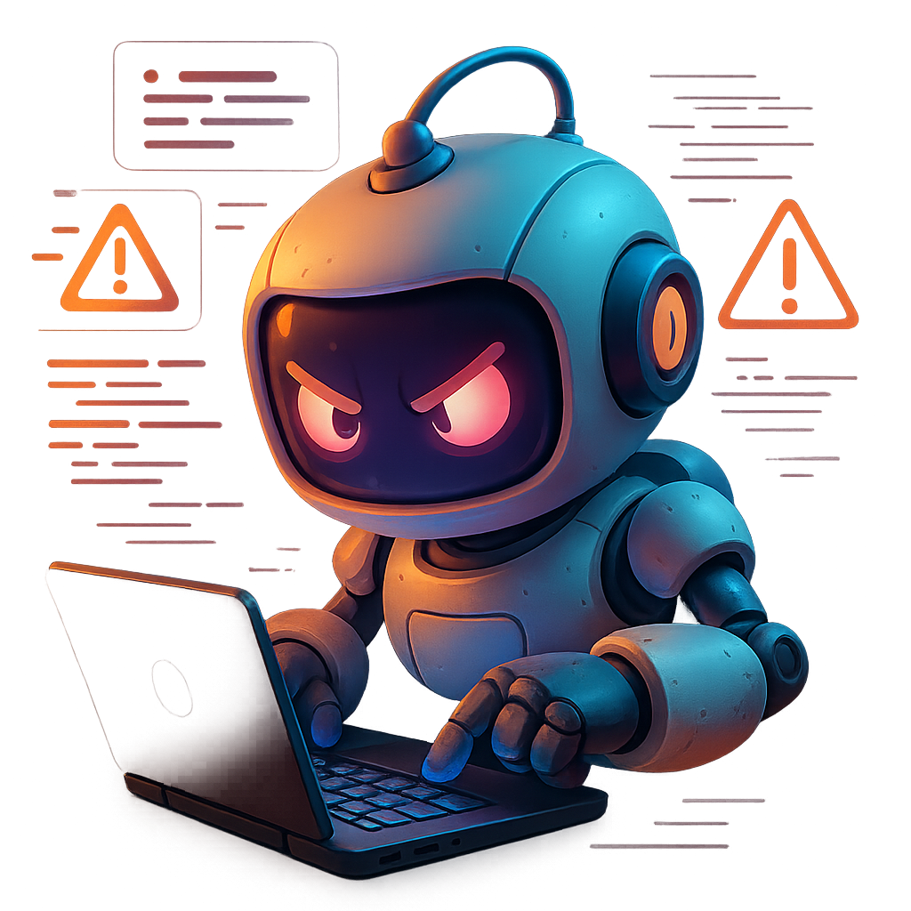 IA autónoma realizando ciberataque