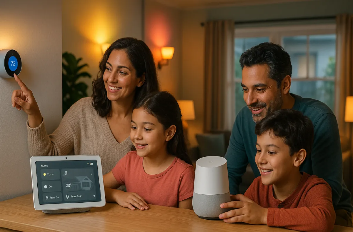 Google revoluciona el hogar inteligente con Gemini: Nuevos dispositivos y funciones de Google Home + Nest Imagen destacada de la publicación