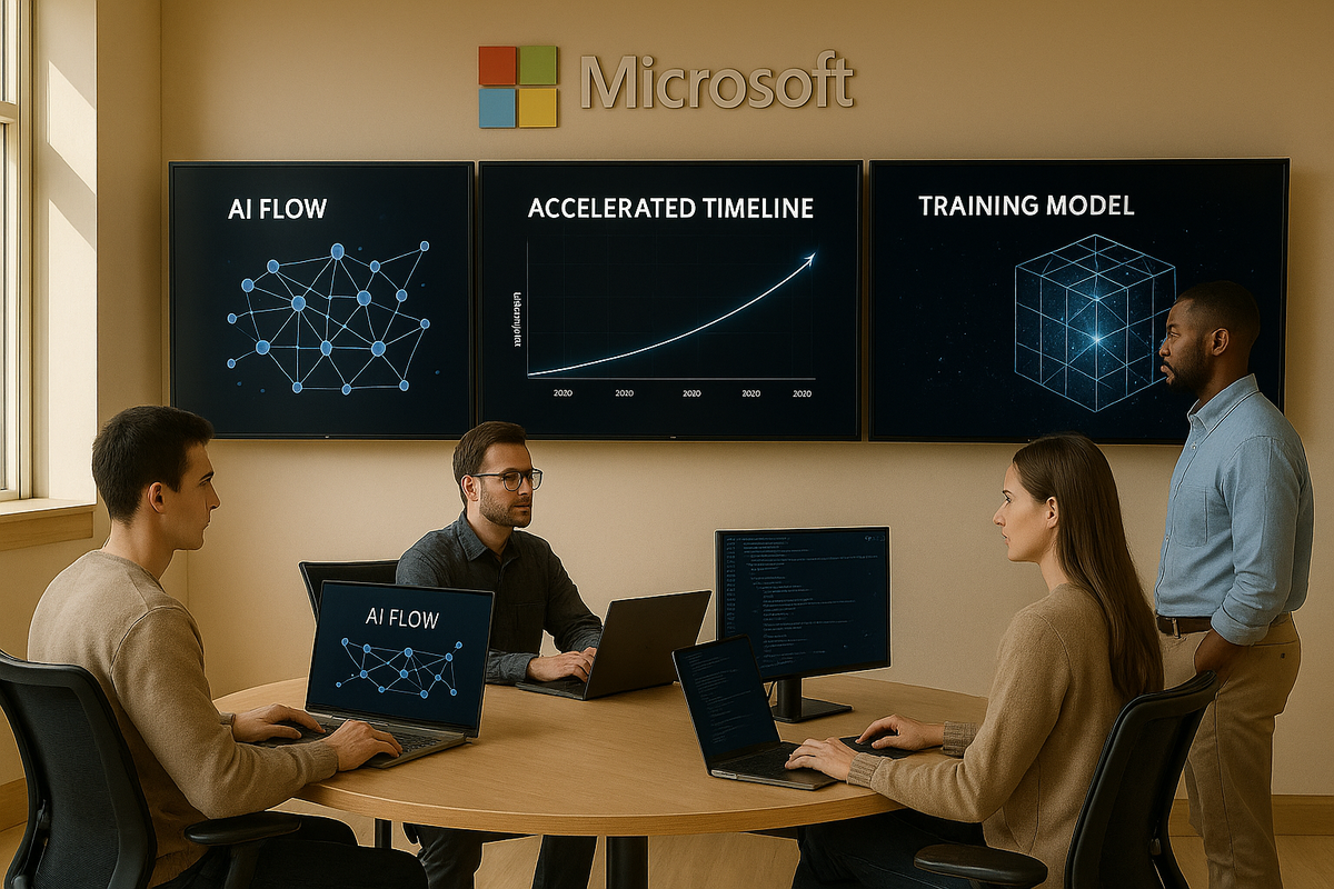 Microsoft presenta su “Super fábrica de IA” para acelerar la producción de modelos en tiempo récord Imagen destacada de la publicación