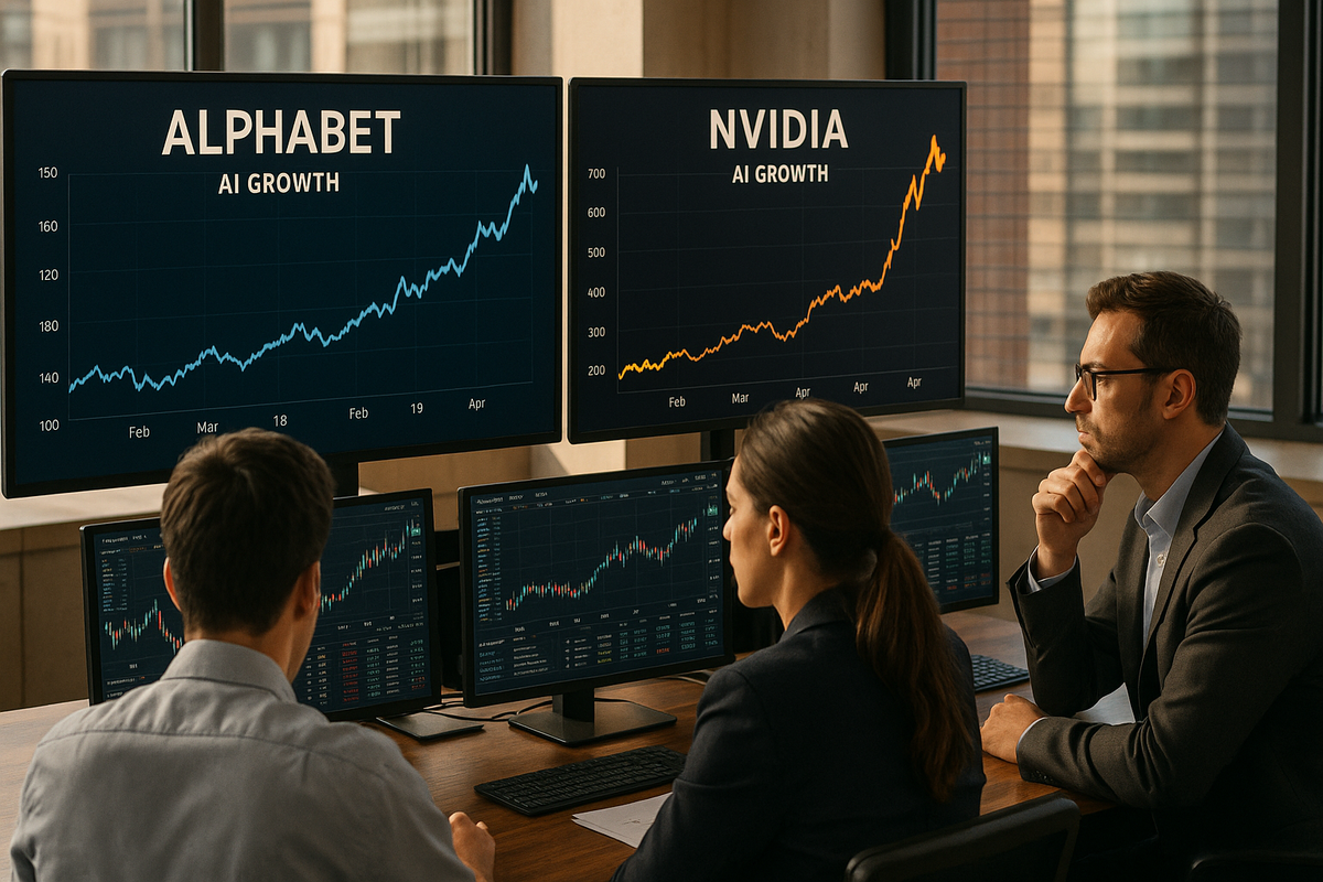 Alphabet se dispara en bolsa: ¿Podrá alcanzar a Nvidia en la carrera de la IA? Imagen destacada de la publicación