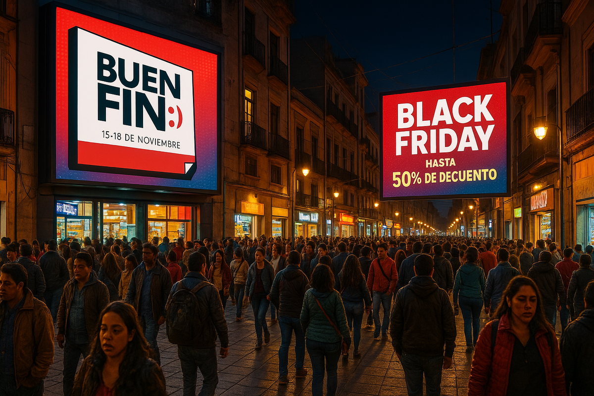 El poder del DOOH y OOH en Latinoamérica durante el Buen Fin y Black Friday Imagen destacada de la publicación