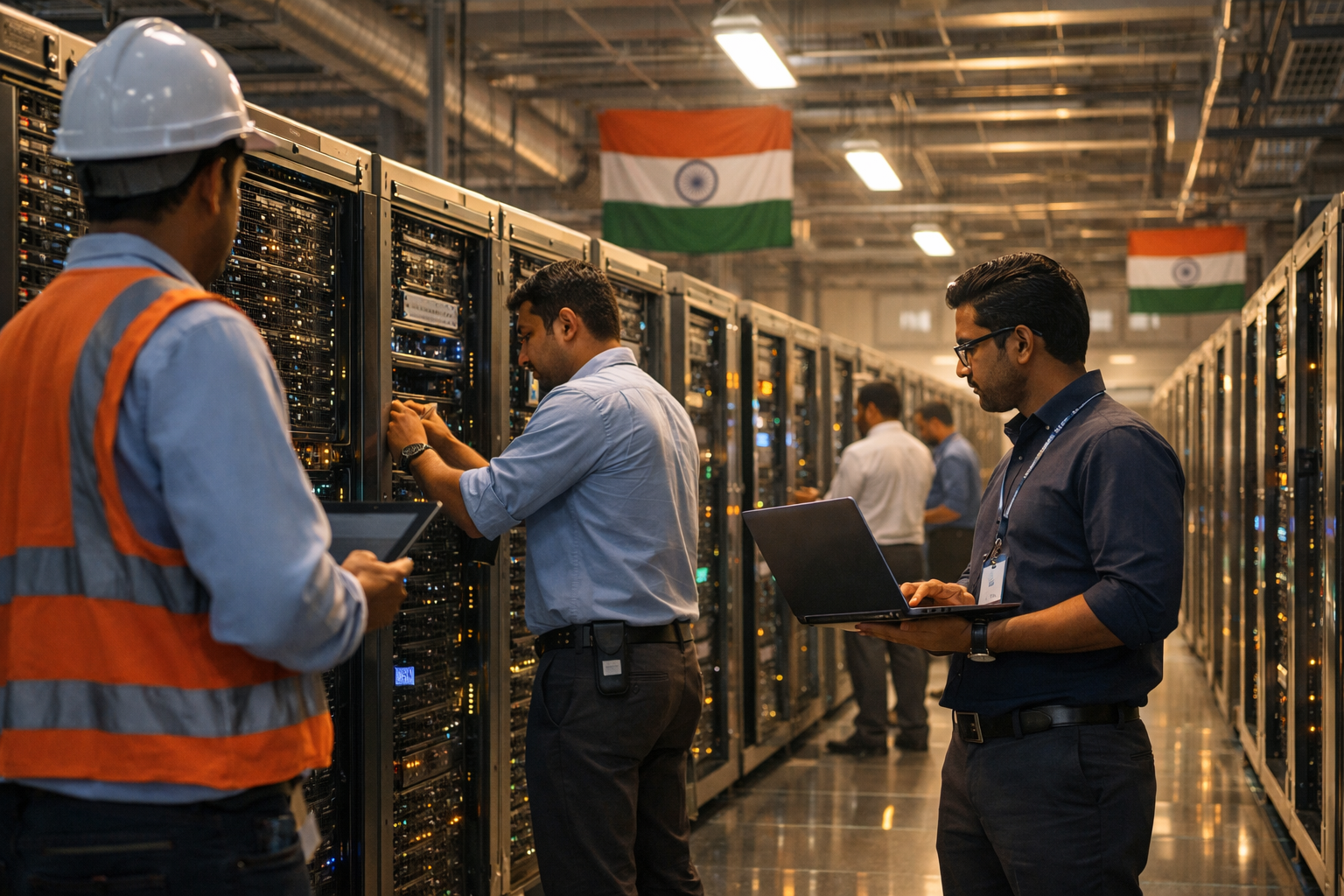 India desafía a China: La nueva superpotencia de centros de datos e IA Imagen destacada de la publicación