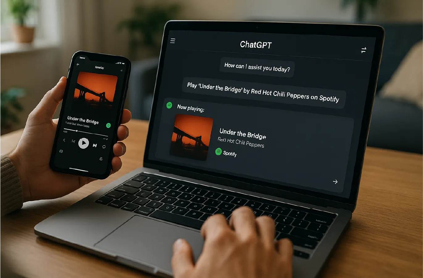 OpenAI lanza la función que permite usar apps como Spotify desde ChatGPT Imagen destacada de la publicación